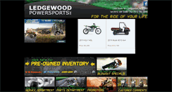 Desktop Screenshot of ledgewoodpowersports.com