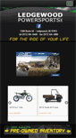 Mobile Screenshot of ledgewoodpowersports.com